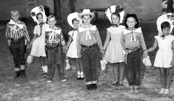 Florida Memory - Square dancers in the YMCA day camp ...