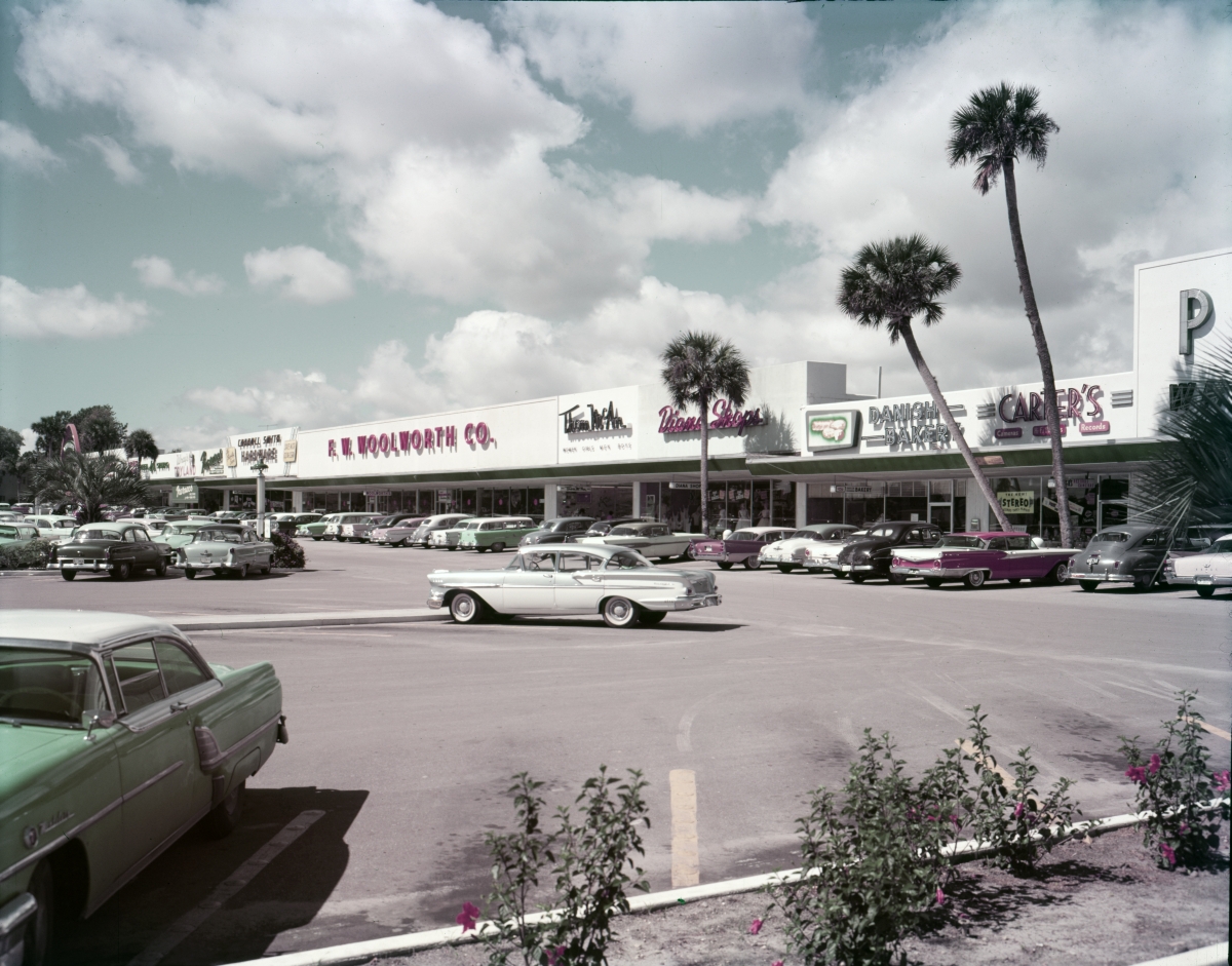 Florida Memory Northgate Shopping Center in Winter Haven.