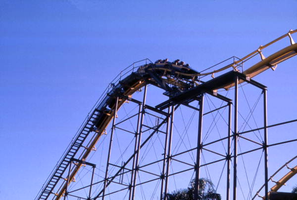 Florida Memory The Python Roller Coaster At Busch Gardens