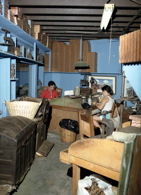 Florida Memory  - Key West Cigar Factory employees at work - Key West, Florida. Key West Cigar Factory employees at work - Key... 