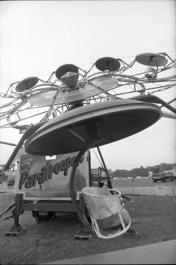 Florida Memory Paratrooper fair ride Tallahassee, Florida.