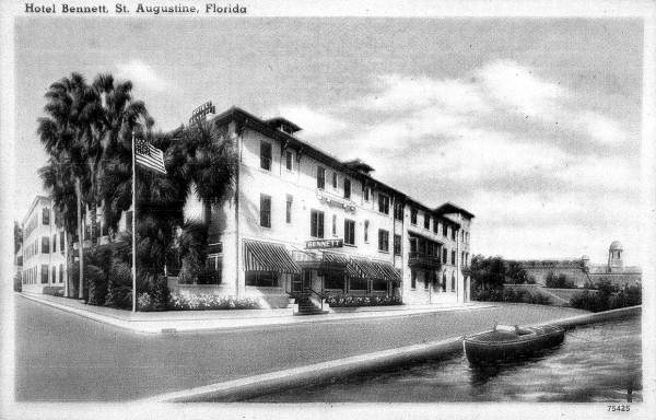 Hotel Bennett Postcard
