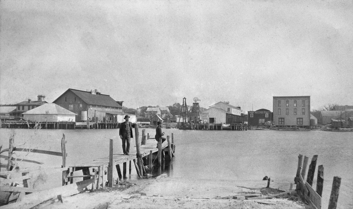 Florida Memory The old ferry landing Tampa, Florida.