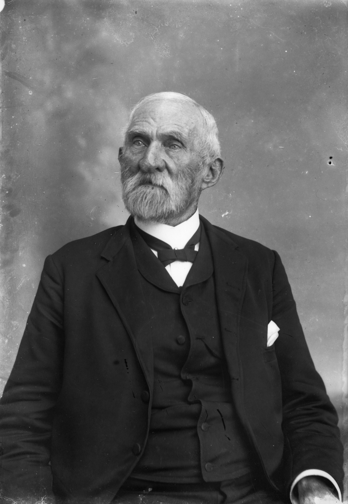 Florida Memory White Haired Man With Graying Beard
