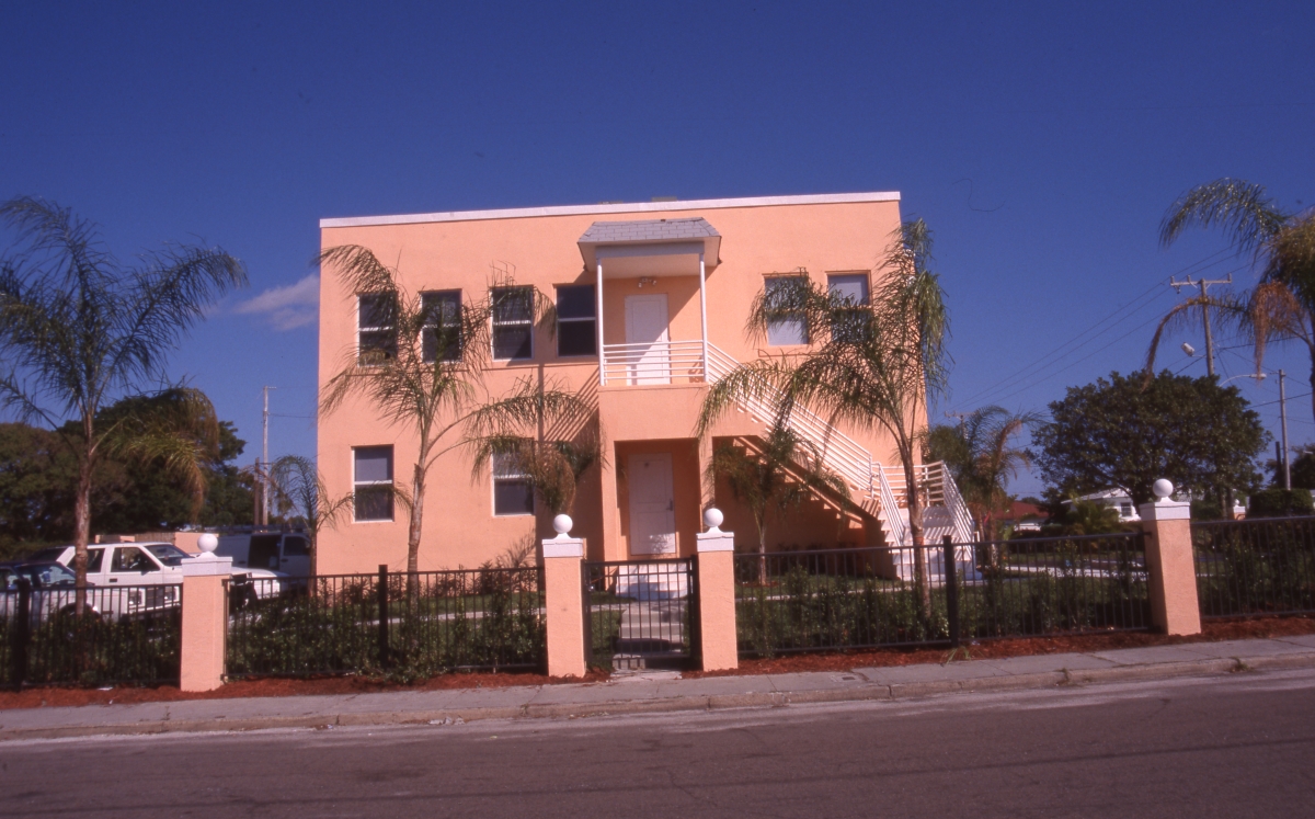 Florida Memory Photographs of Pine Ridge Hospital apartments in the
