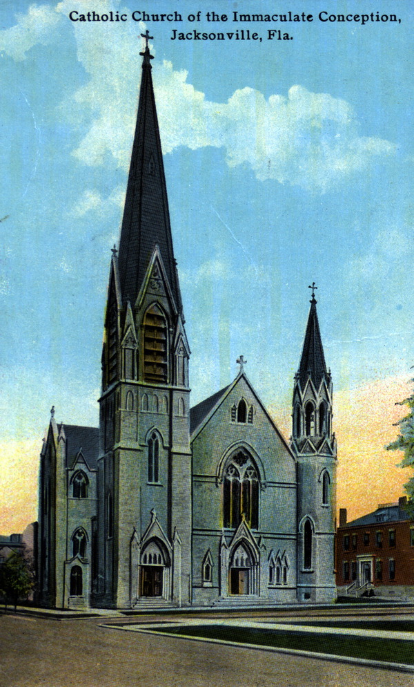 Florida Memory Catholic Church of the Immaculate Conception Jacksonville, Florida.