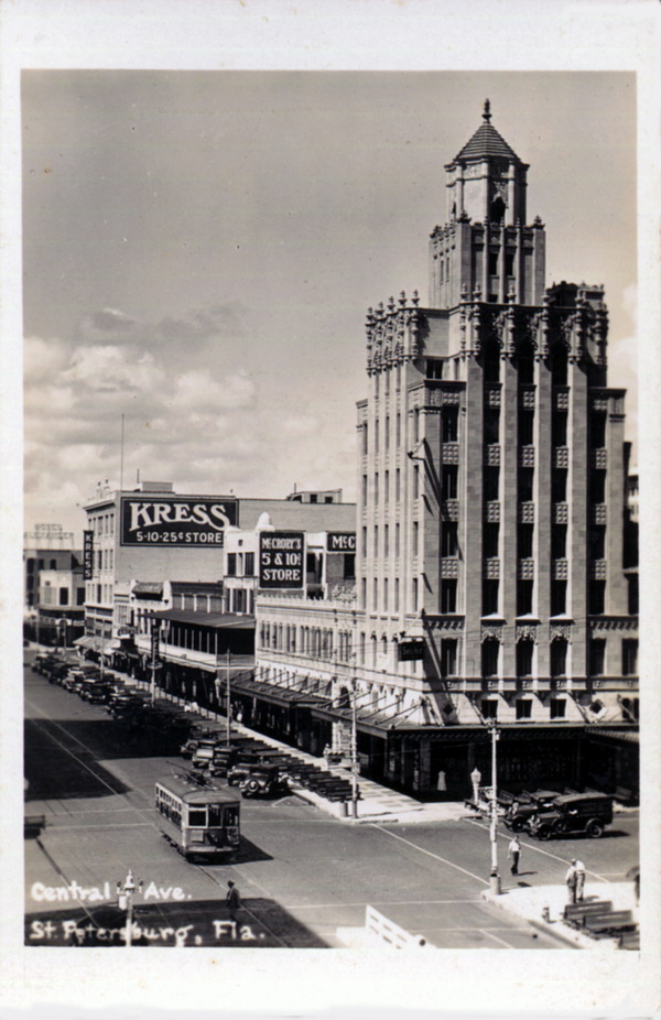 Florida Memory Central Avenue St. Petersburg, Florida.