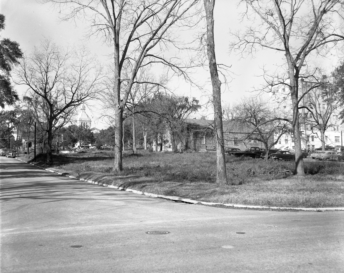 Florida Memory View looking northwest showing the Mayo Building at the right and Old Capitol