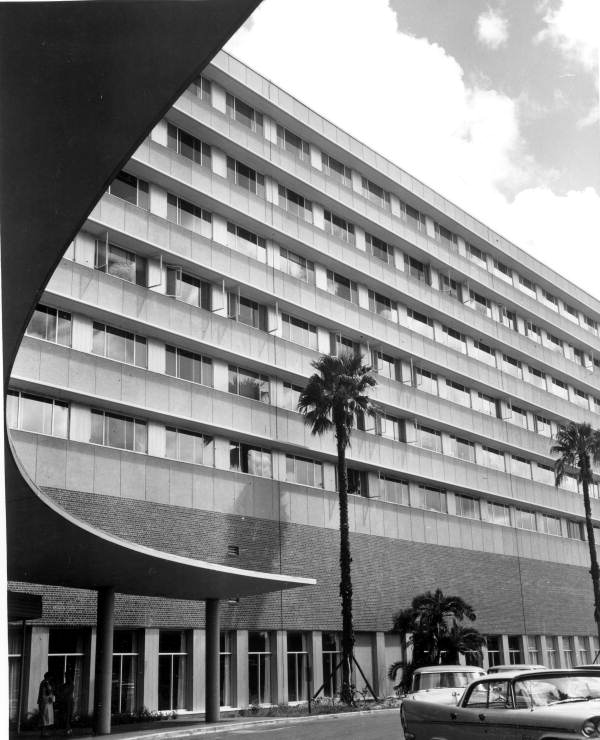 Florida Memory Entrance to the Shands Teaching Hospital and Clinics