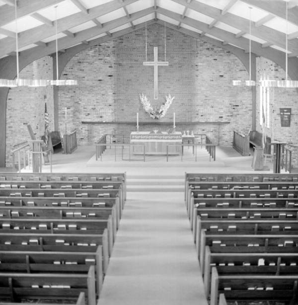 Florida Memory Interior View Of The Church Of The Holy Comforter