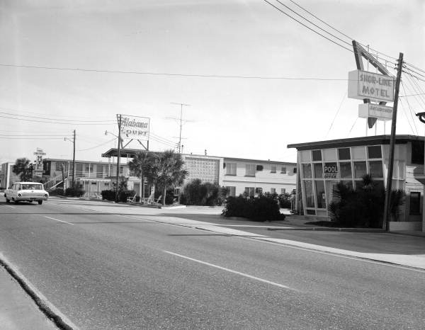 Florida Memory Alabama Court And Shor Line Motel At Panama