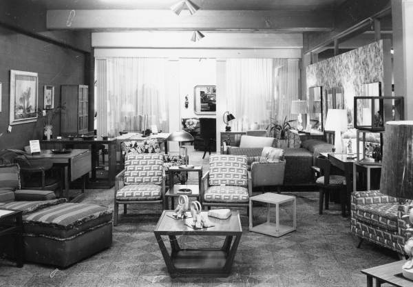Florida Memory View Of The Interior Of Shaw S Inc A Furniture